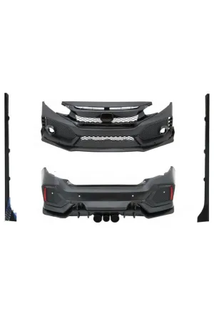 Honda civic fc5 typer body kit tampon panjur seti sedan 2016 / 2021