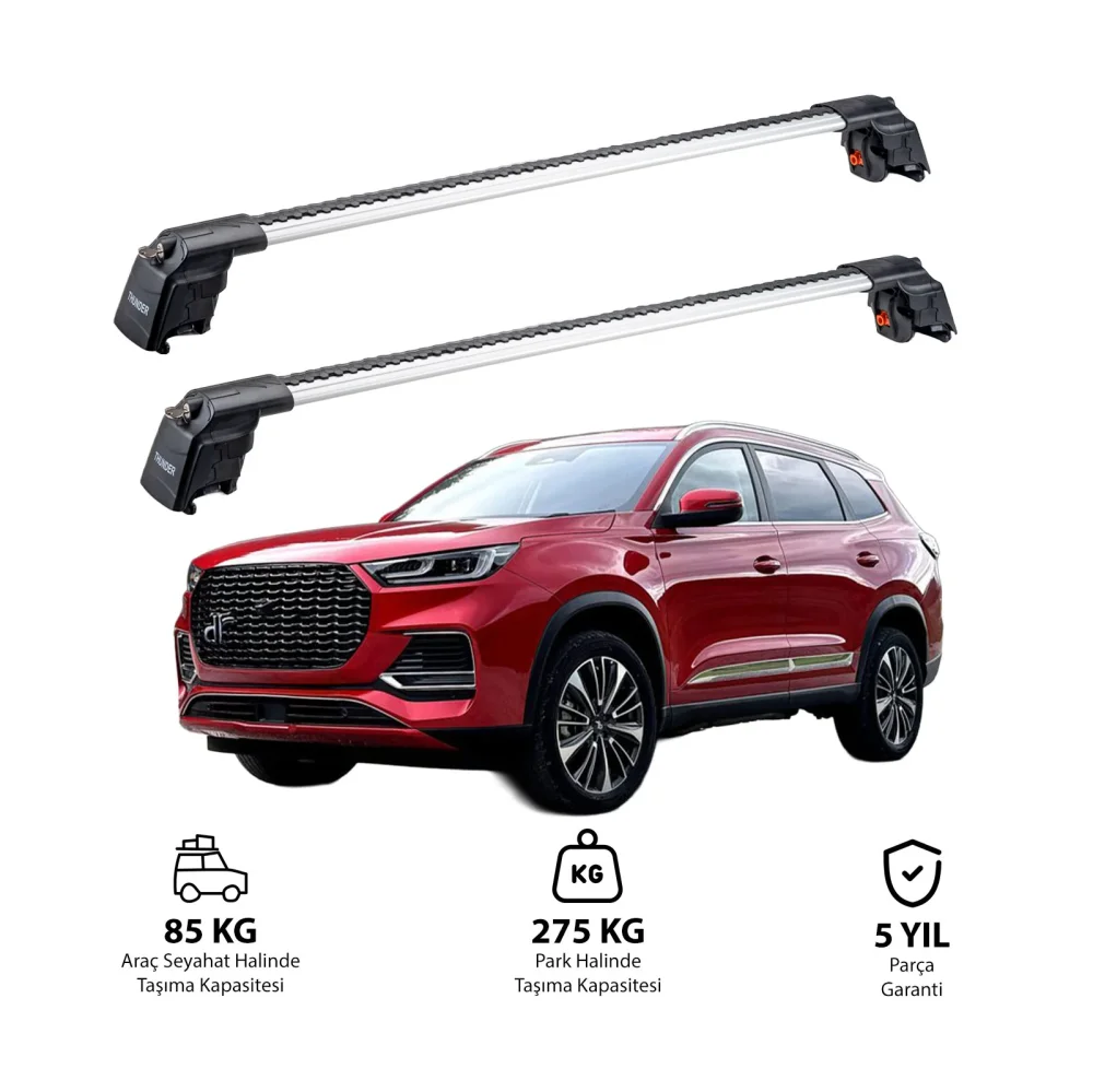DR 7.0 SPORTEQUIPE 7 2022 ve Sonrası TRX2 Thunder Carrier Ara Atkı Gri