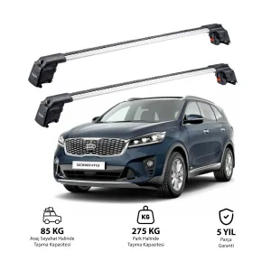 KIA SORENTO PRIME 2015-2020 TRX2 Thunder Carrier Ara Atkı Gri thumb 1