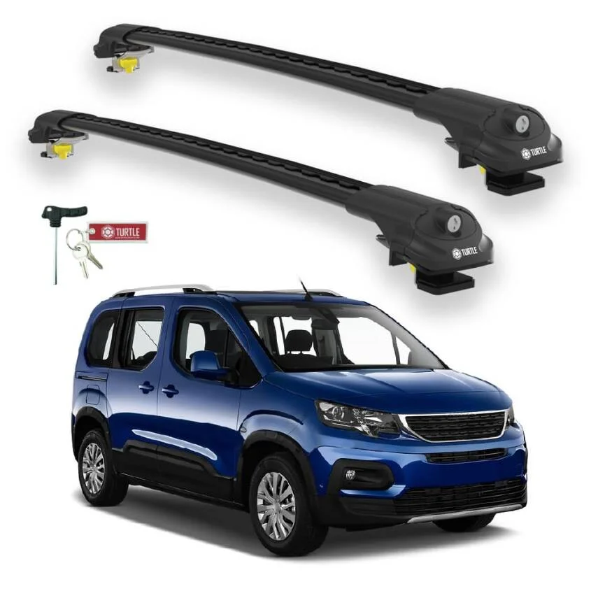Turtle Peugeot Rifter 2019-2025 Ara Atkı Air1 Siyah