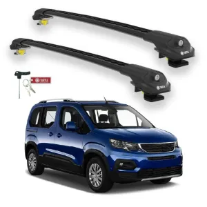 Turtle Peugeot Rifter 2019-2025 Ara Atkı Air1 Siyah
