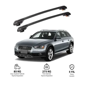 AUDI A4 ALLROAD 2008-2015 TRX1 Thunder Carrier Kilitli Ara Atkı Siyah thumb 1