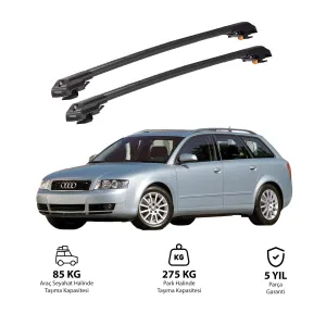 AUDI A4 AVANT 2002-2004 TRX1 Thunder Carrier Kilitli Ara Atkı Siyah thumb 1