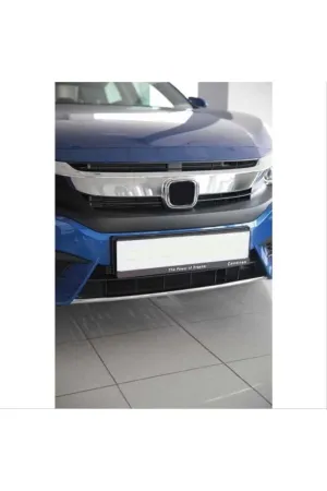 honda civic fc5 uyumlu ön tampon alt çıtası nikelaj tekli 2016-2020 thumb 2
