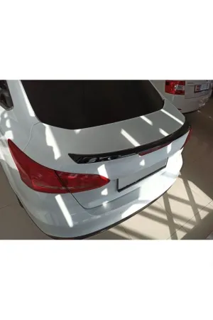 Ford focus 3 bagaj üstü spoiler hybrid model pianonlack 2014 / 2019 thumb 2