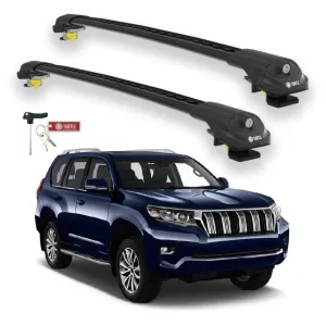 Turtle Toyota Land Cruiser (J200) 2008-2021 Ara Atkı Air1 Siyah