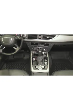 Audi A6 2011-2018 Uyumlu Sahler Araca Özel 4.5D Havuzlu Oto Paspas - Audi A6 - Görsel 5