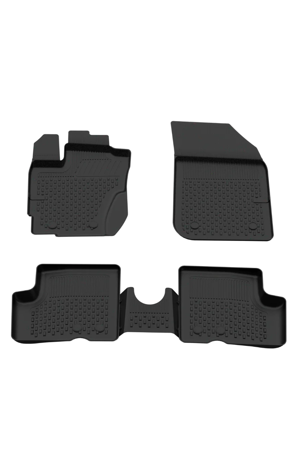Dacia Duster 4x2 2014-2017 / 4x4 2010-2017 Uyumlu Sahler Araca Özel 4.5D Havuzlu Oto Paspas - Duster