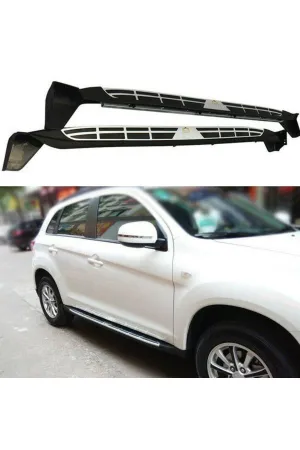 Mitsubishi Asx Uyumlu 2010-2018 Yan Oto Basamak Side Step Square Style