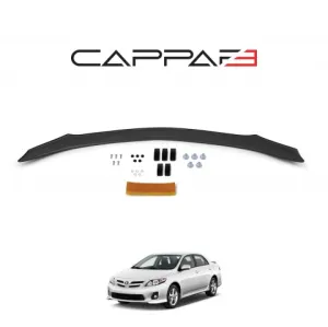 Toyota Corolla 2008-2013 Yıl Aralığı Uyumlu Kaput Rüzgarlığı 4Mm