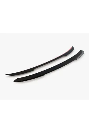 Renault clio 5 bagaj üstü spoiler pianoblack boyalı 2020+ thumb 3