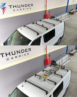 Mercedes Citan 2022-2026 Thunder Pro Seri Ağır Yük Taşıma Ara Atkı Tavan Barı 2 li - Görsel 3