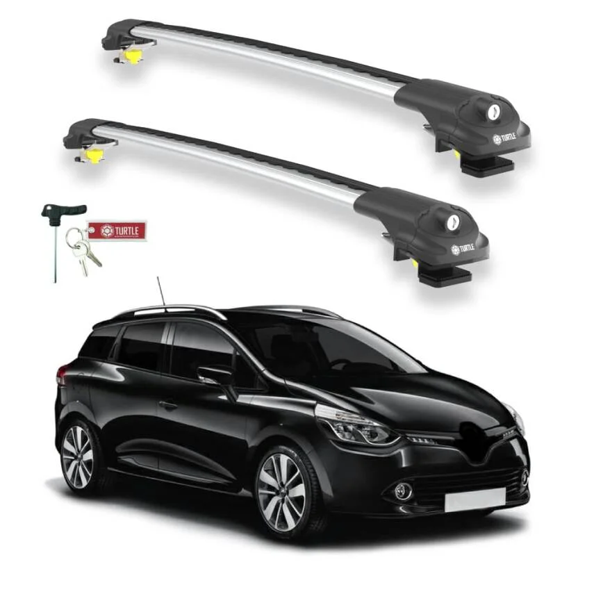Turtle Renault Clio Stationwagon (Mk4) 2013-2019 Ara Atkı Air1 Gri