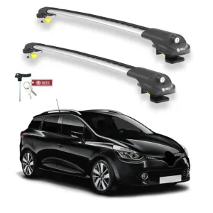 Turtle Renault Clio Stationwagon (Mk4) 2013-2019 Ara Atkı Air1 Gri