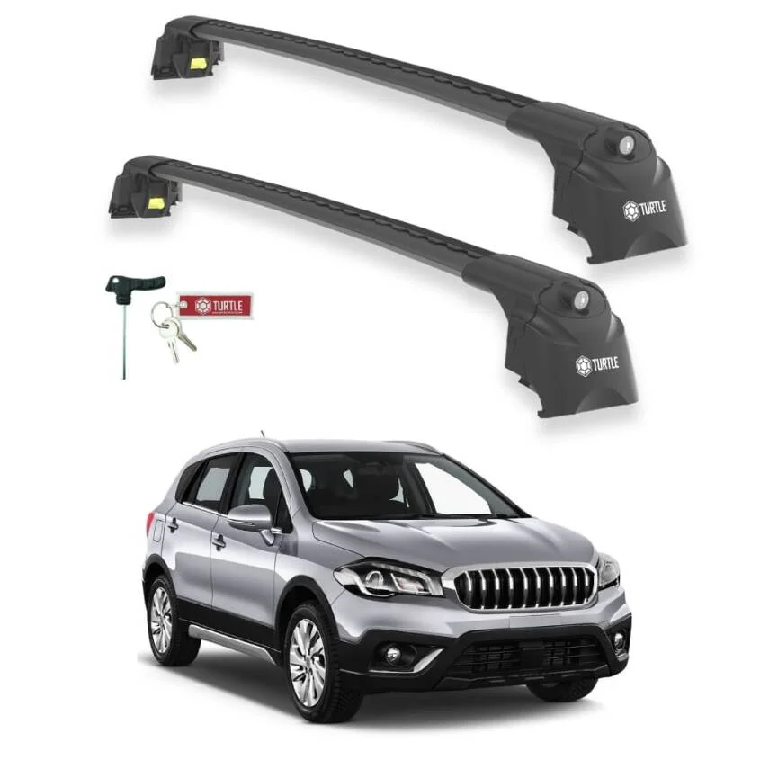 Turtle Suzuki Sx4 S-Cross 2014-2021 Ara Atkı Air2 Siyah