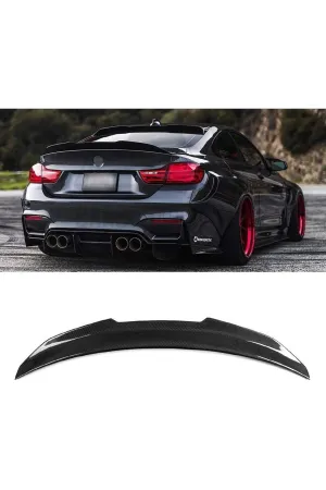 Bmw F32 psm bagaj üstü spoiler siyah boyalı 2013 / 2018 thumb 2