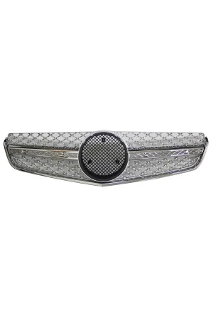 Mercedes w207 ön panjur krom çıta gri petek 2009 / 2013