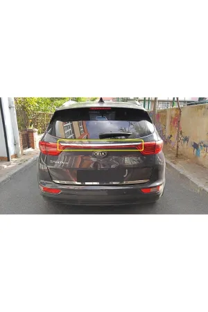 Kia Sportage 2019-2021 Krom Bagaj Üst Çıtası Aksesuarı P. Çelik