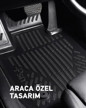 Skoda Fabia 3 2015-2021 3D Psn Havuzlu Paspas - Görsel 2