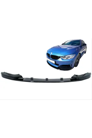 Bmw f32 f33 f36 ön tampon altı lip piano black 2013+ thumb 2
