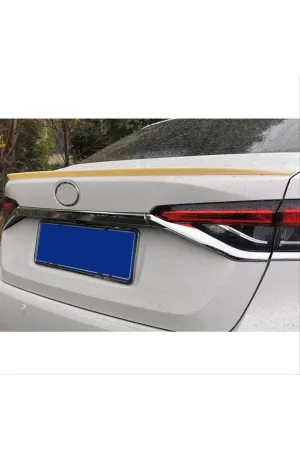 Toyota corolla bagaj üstü spoiler hybrid pianoblack 2019+ thumb 4