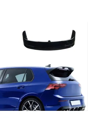 Vw golf 8 bagaj üstü spoiler oettinger piano black thumb 2