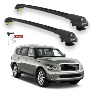 Turtle Infiniti Qx56 (Z62) 2011-2013 Ara Atkı Air1 Siyah