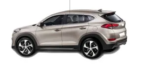 Omsa Hyundai Tucson Krom Cam Çerçevesi 14 Parça 2015-2020 Arası