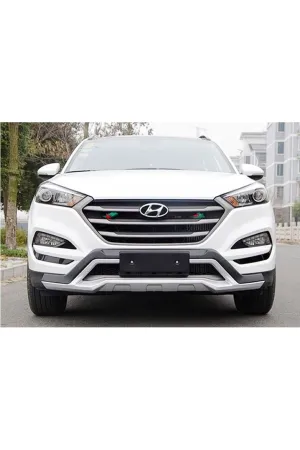 Hyundai tucson difüzör ön tampon koruma 2015 / 2018 thumb 2