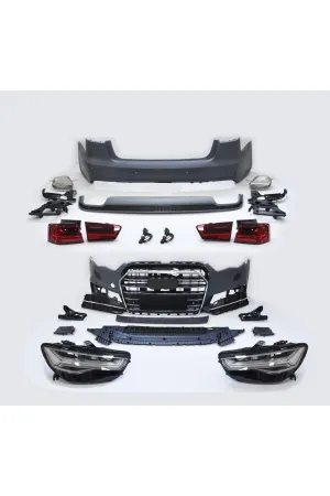 Audi a6 sline body kit dönüşüm kiti facelift makyajlı görünüm 2012 / 2015