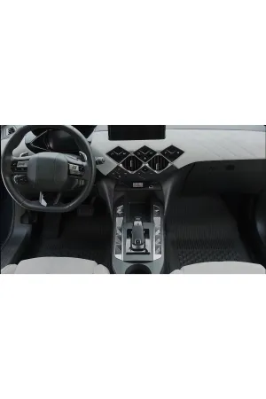 DS 3 Crossback 2018+ Uyumlu Sahler Araca Özel 4.5D Havuzlu Oto Paspas - DS 3 thumb 5