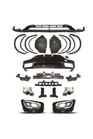 Mercedes glc coupe glc63s facelift body kit seti dönüşüm thumb 3