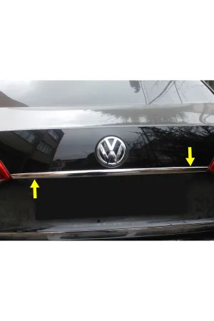 Volkswagen Jetta 2014-2015 Krom Bagaj Üst Çıtası Aksesuarı