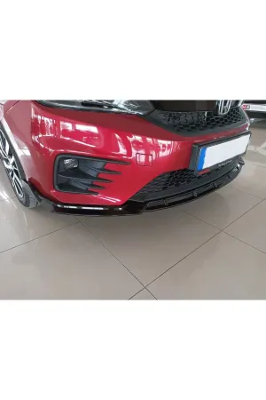 Honda city için uyumlu rs ön lip piano black 2020+ thumb 2