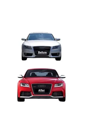 Audi a5 rs5 ön tampon ve panjur seti 2008 / 2011 thumb 2