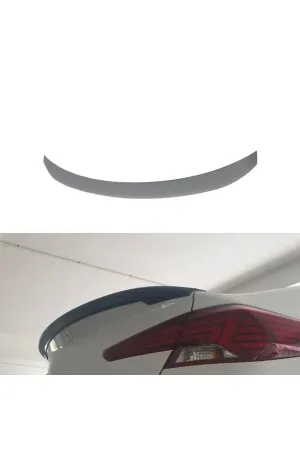 Hyundai elantra bagaj üstü spoiler pianoblack boyalı 2018 / 2021