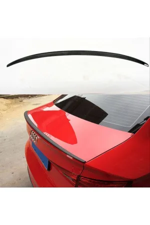Audi a3 s3 sedan bagaj üstü spoiler pianoblack 2013+ thumb 2
