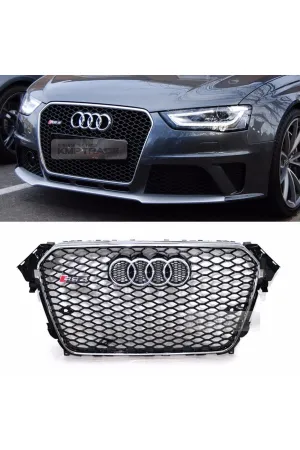 AUTOGP Audi a4 rs4 ön panjur ızgara 2012 / 2015 B8 thumb 3