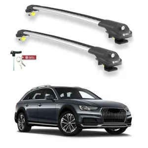 Turtle Audi A4 Allroad (B9) 2016-2025 Ara Atkı Air1 Gri