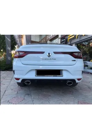 Renault megane 4 arka tampon difüzörü sedan 2016+ siyah - Görsel 2