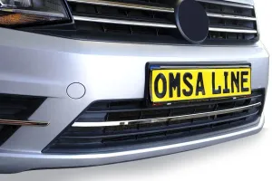 OMSA VW Caddy Minivan Krom Ön Tampon Çıtası 3 Parça 2015-2019 Arası - Görsel 5