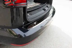 OMSA VW Caddy Minivan Siyah Krom Arka Tampon Eşiği 2015-2019 Arası - Görsel 3