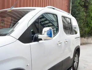 Bomag Peugeot Expert Traveller Krom Ayna Kapağı 2 Parça Abs 2017 Ve Sonrası
