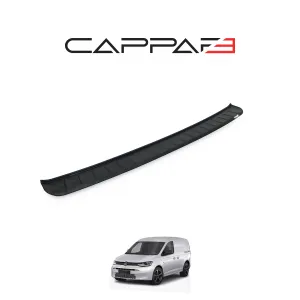 Volkswagen Caddy 2021- Yılı ve Sonrası Uyumlu Arka Tampon Eşiği Mat - Görsel 3