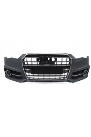 Audi a6 s6 ön tampon ve panjur seti 2012 / 2015 4g c7