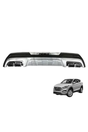 Hyundai tucson arka tampon koruma plastik 2015 / 2018 thumb 2