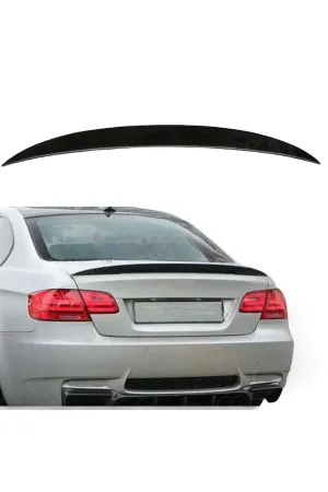 Bmw e92 bagaj üstü spoiler siyah boyalı plastik 2005 / 2012 thumb 2