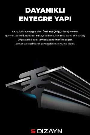 S-Dizayn Suzuki SX4 EY Ön Cam Silecek Seti 2006-2013 Premium Araca Özel 65-35 Cm A+ Kalite AOCS-1808 - Görsel 4
