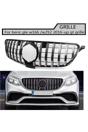 AUTOGP Mercedes w166 gle gtr ön panjur ızgara seti amg 2016+ thumb 2