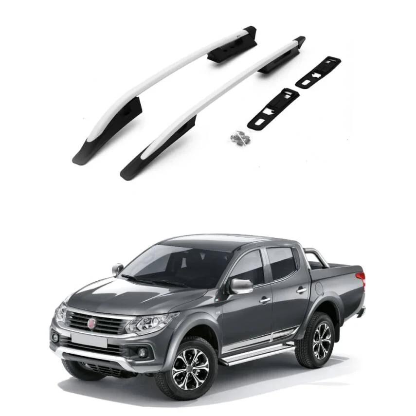 Turtle Fiat Fullback 2016-2020 Tavan Çıtası Falcon Gri